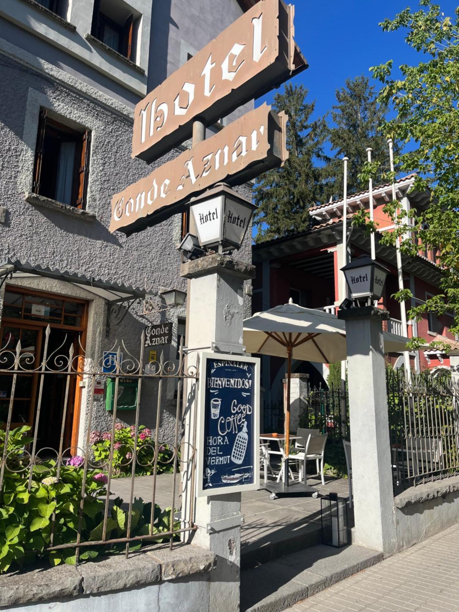 Conde Aznar Hotel Jaca Eksteriør billede